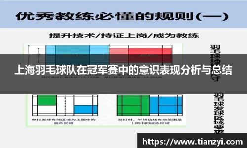 上海羽毛球队在冠军赛中的意识表现分析与总结