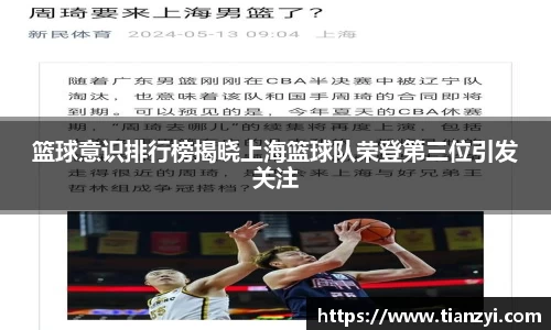 篮球意识排行榜揭晓上海篮球队荣登第三位引发关注