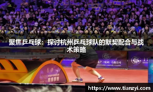 聚焦乒乓球：探讨杭州乒乓球队的默契配合与战术策略